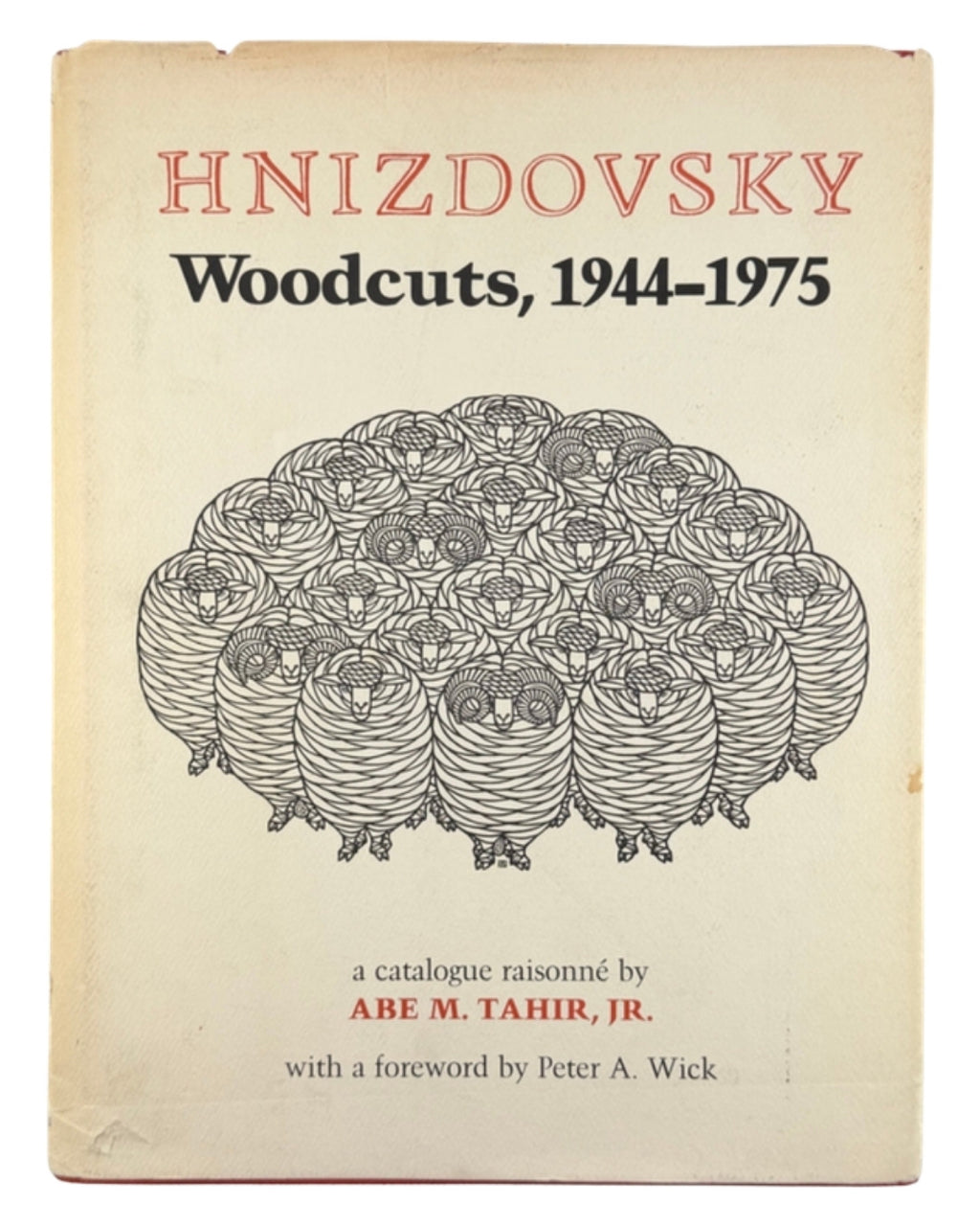 Гніздовський Яків. Woodcuts, 1944–1975: a catalogue raisonné. Ґретна, 1976 — у суперобкладинці — обкладинка