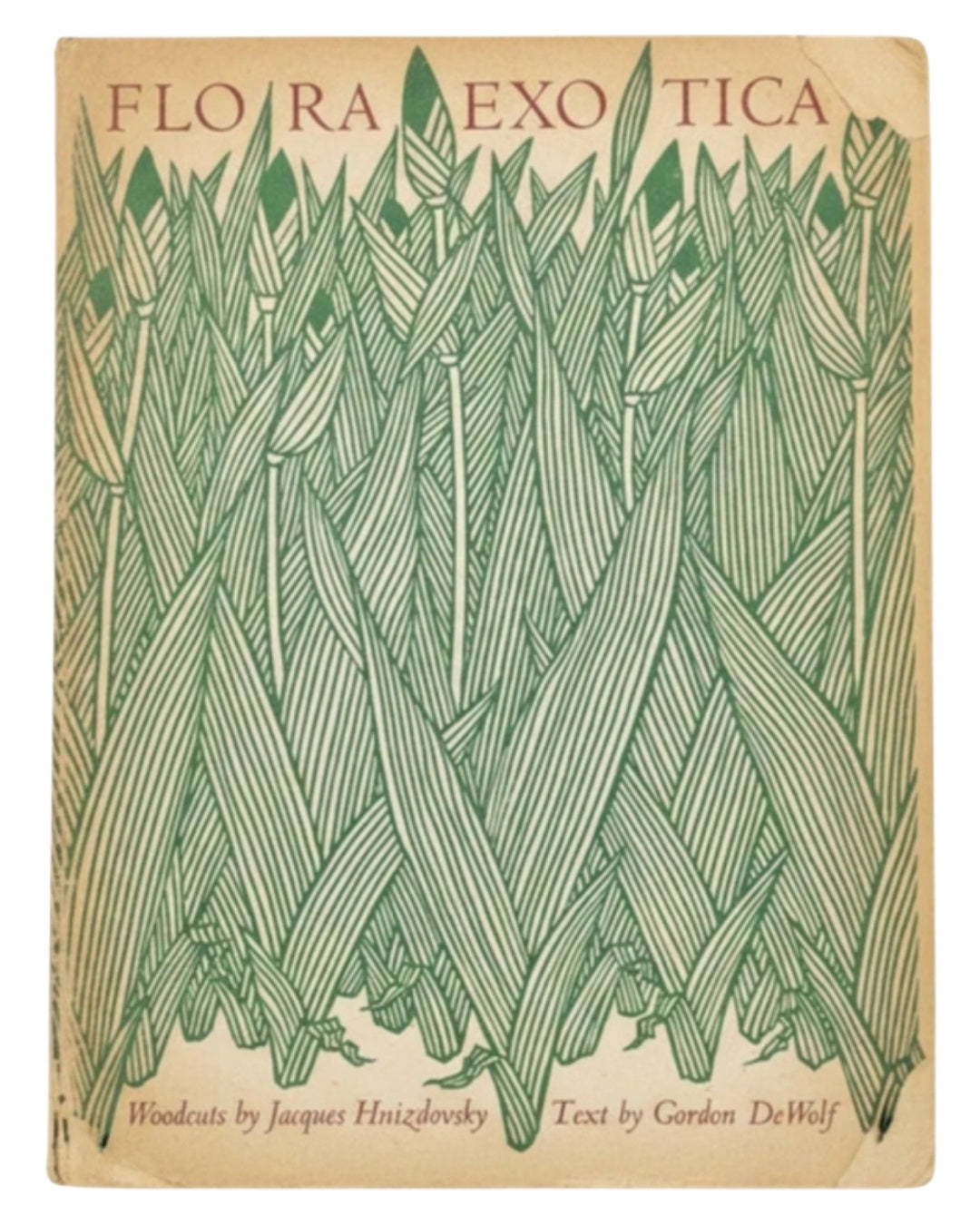 ДеВольф Гордон, Гніздовський Яків. Flora Exotica: a Collection of Flowering Plants. Бостон, 1972 — обкладинка