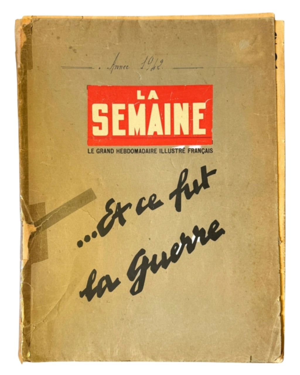 La Semaine: le grand hebdomadaire illustré français. Париж, 1942 — обкладинка