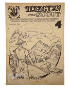 Пластун — Scout: часопис українських пластунів. Ч. 4. Авґсбурґ, квітень 1946 — обкладинка