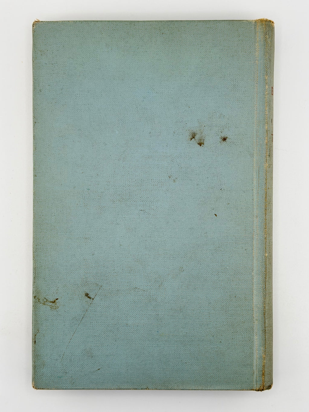 Багряний. Тигролови. Детройт, 1955 — задня палітурка з плямами
