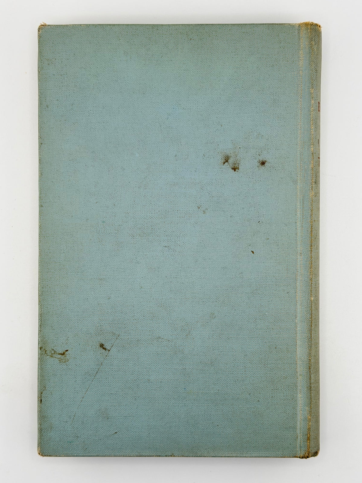 Багряний. Тигролови. Детройт, 1955 — задня палітурка з плямами