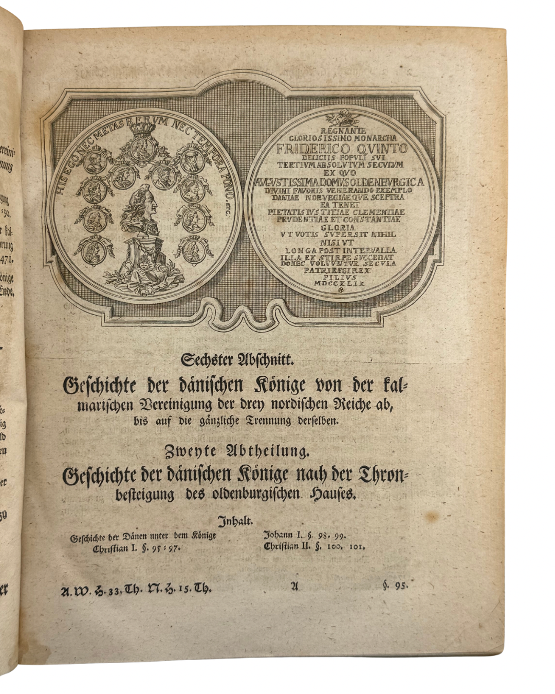 FORTSETZUNG DER ALGEMEINEN WELTHISTORIE DER NEUERN ZEITEN… Funfzehnter und Sechszehnter Theil. Mit einer Vorrede von J. C. Gatterer. Halle: bey Johann Justinus Gebauer, 1770.