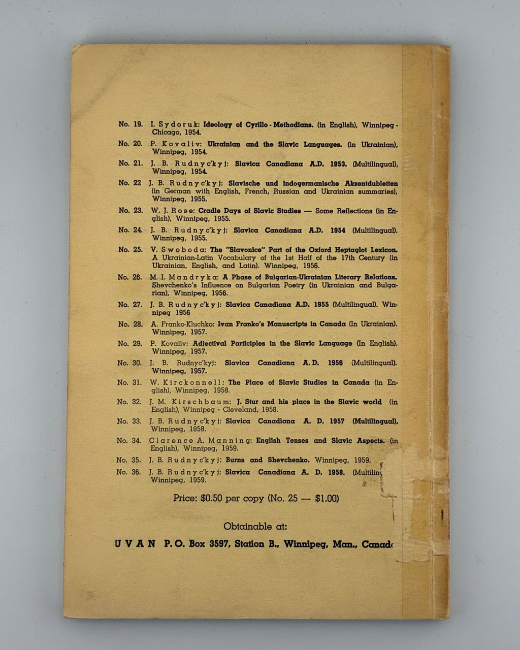 Чапленко Василь. Пропащі сили. Вінніпеґ, 1960