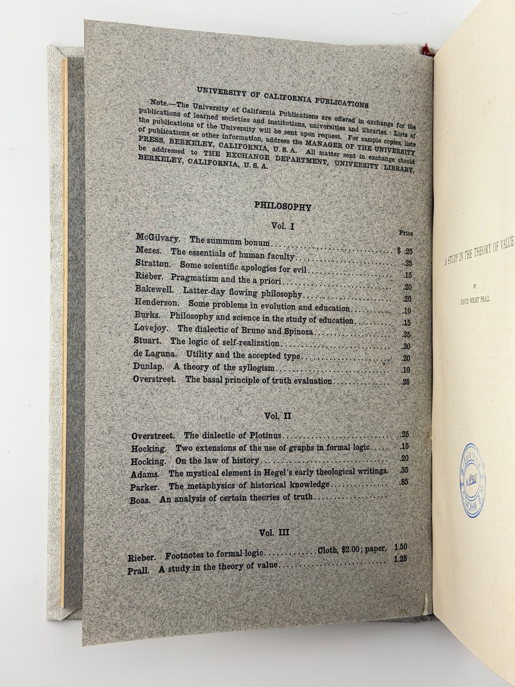ЗБІРНИК ЛЕКЦІЙ 1922 - 1923 р.
Берклі, Каліфорнія: University of California Press.