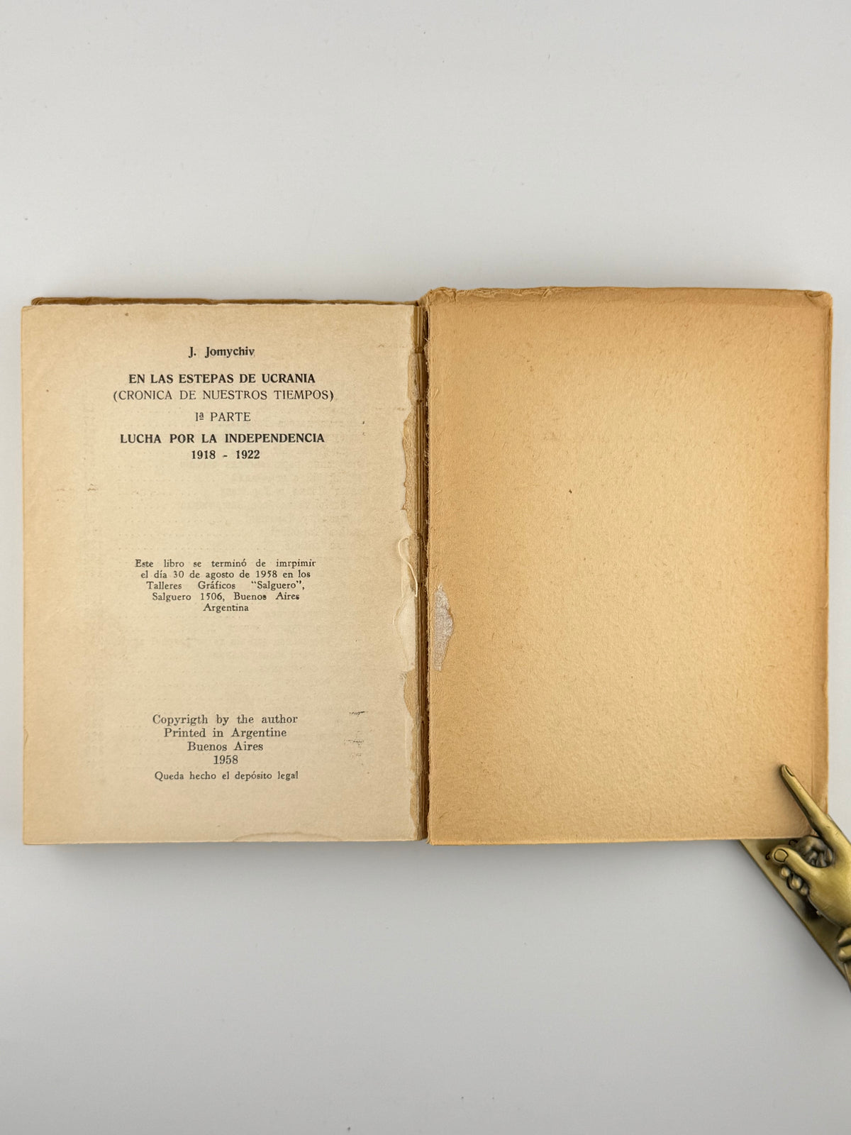 Хомичів Яків. В степах України: хроніка наших днів. Ч. 1–2. Буенос-Айрес, 1958