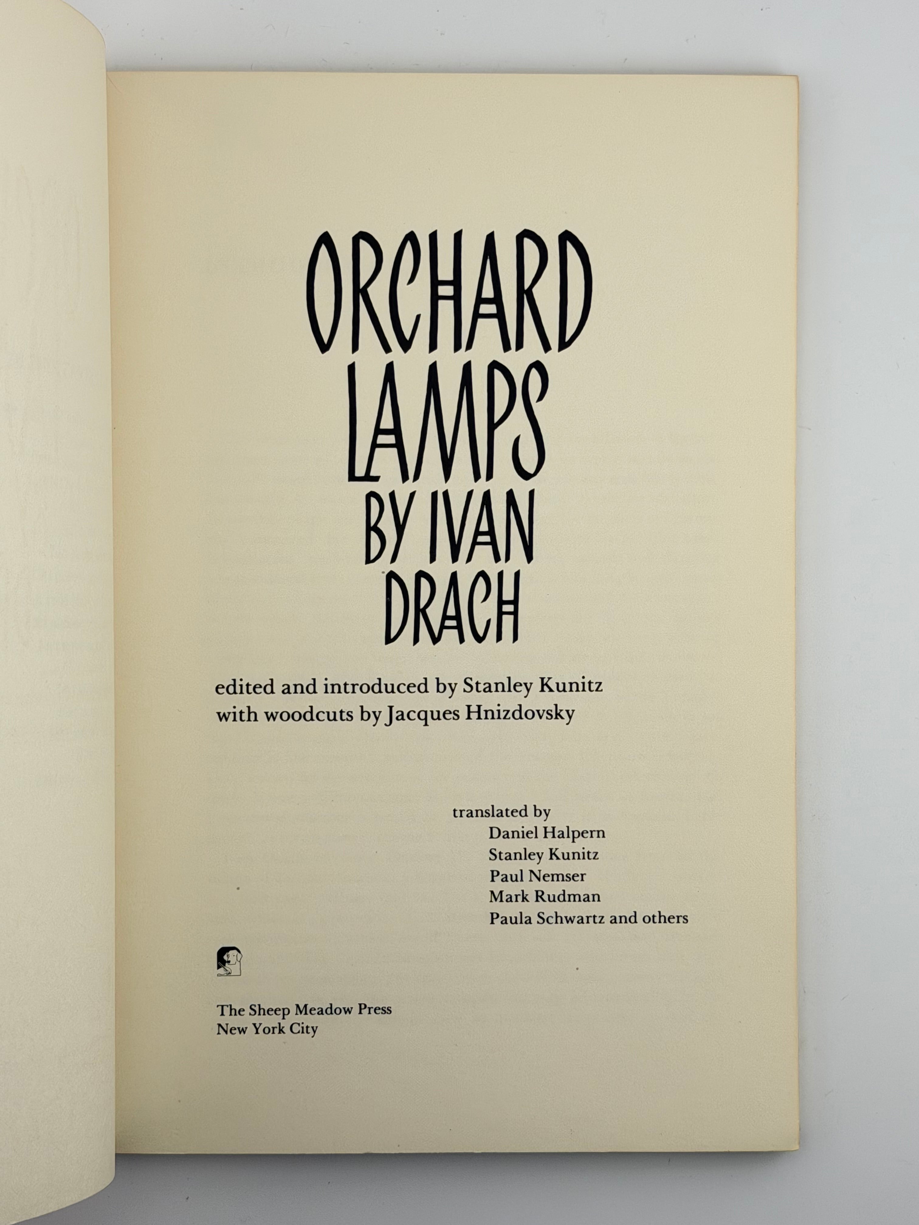 ORCHARD LAMPS. 1978
ДРАЧ ІВАН