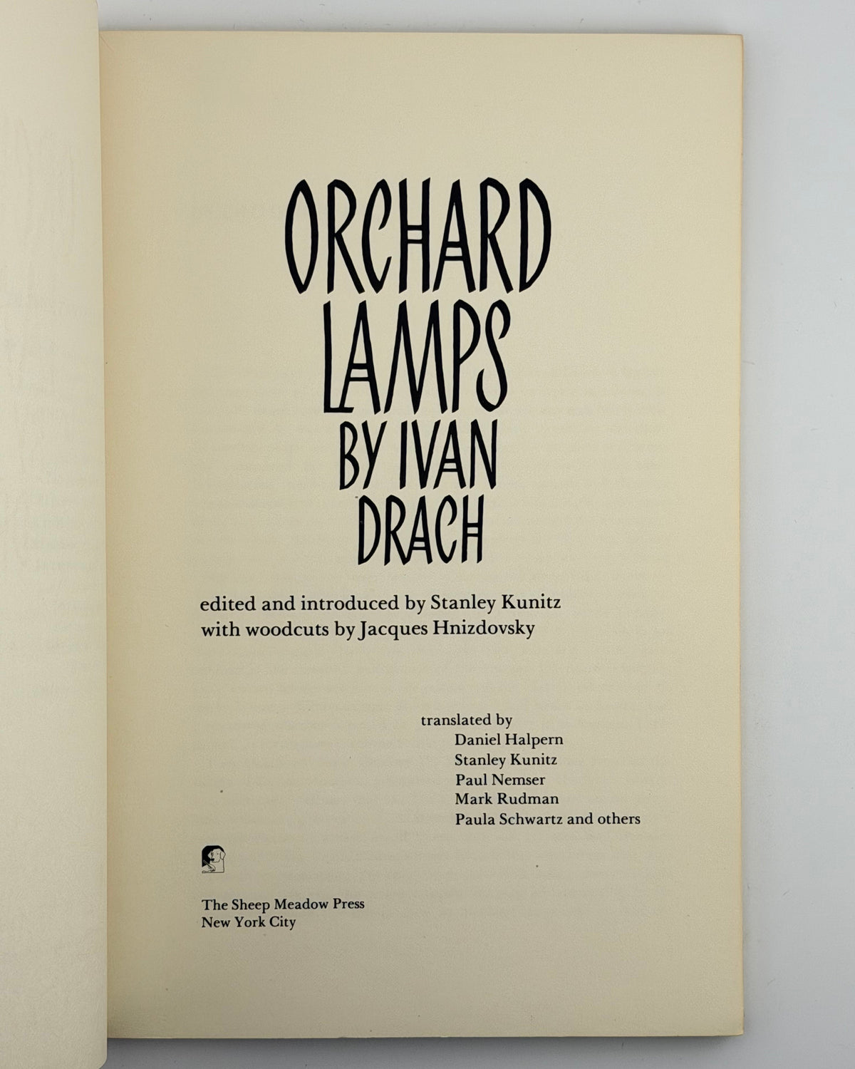 Драч Іван. Orchard Lamps. Нью-Йорк, 1978