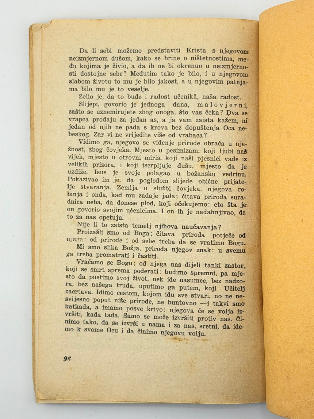A. D. SERTILLANGES. ISUS: Razmatranja o Spasitelju / preveo Slavko Šarić. Naslovnu crtnju izradio Jakov Hnizdovski.
Загреб: Hrvatsko književno društvo sv. Jeronima; друк Narodna tiskara, Zagreb, Kaptol 27, 1943.