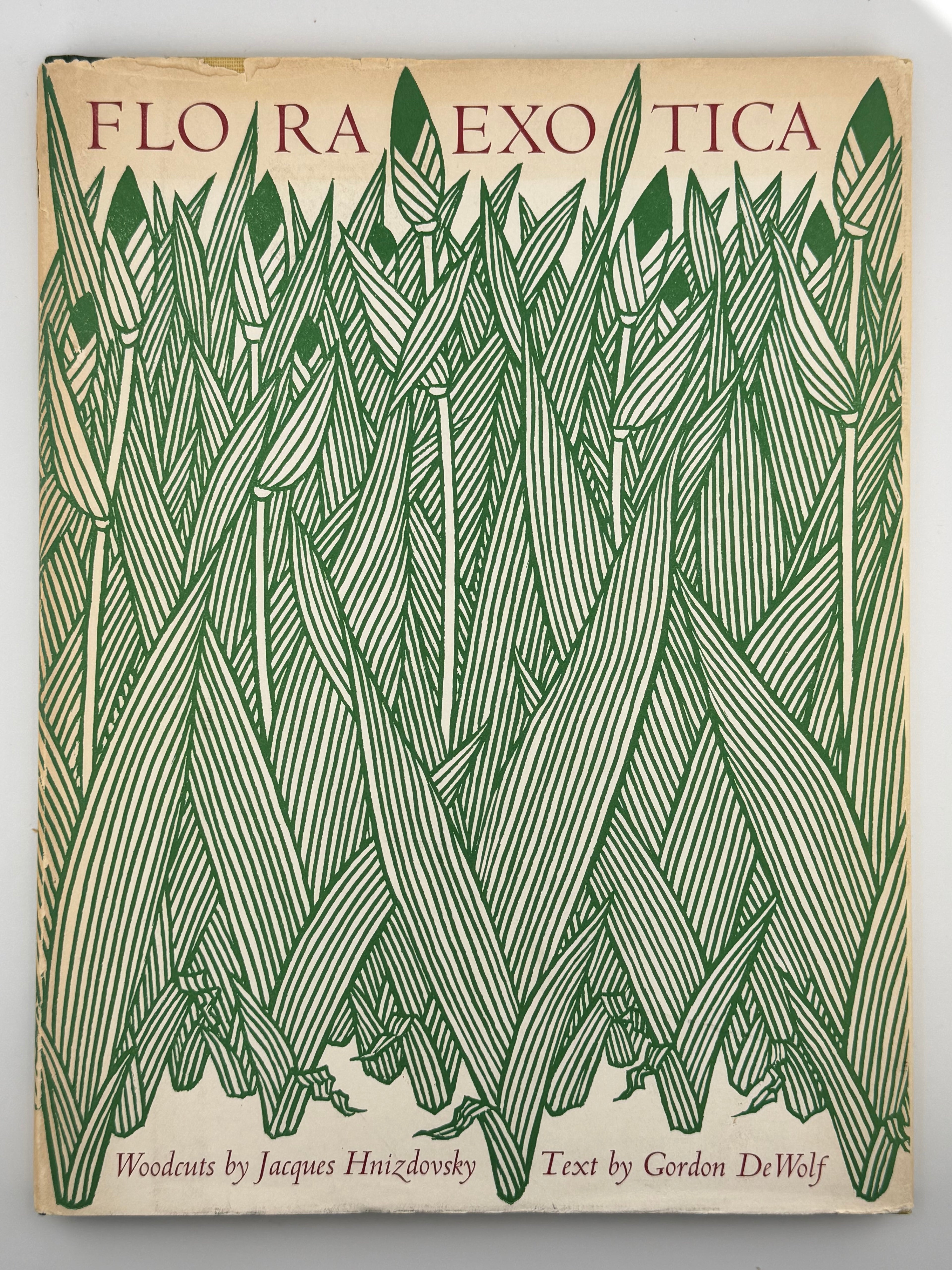 FLORA EXOTICA: A COLLECTION OF FLOWERING PLANTS. 1972
DEWOLF GORDON, HNIZDOVSKY JACQUES Бостон: David R. Godine. — 64 с.