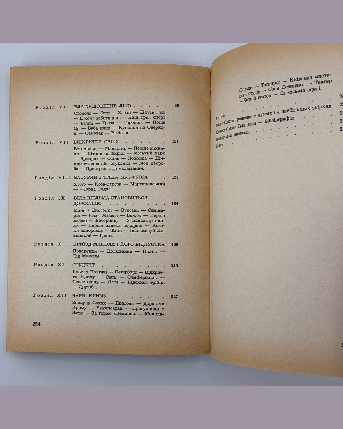 Грищенко Олекса. Україна моїх блакитних днів. Мюнхен, 1958