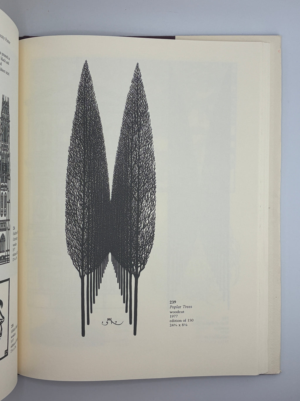 JACQUES HNIZDOVSKY: WOODCUTS AND ETCHINGS. 1987