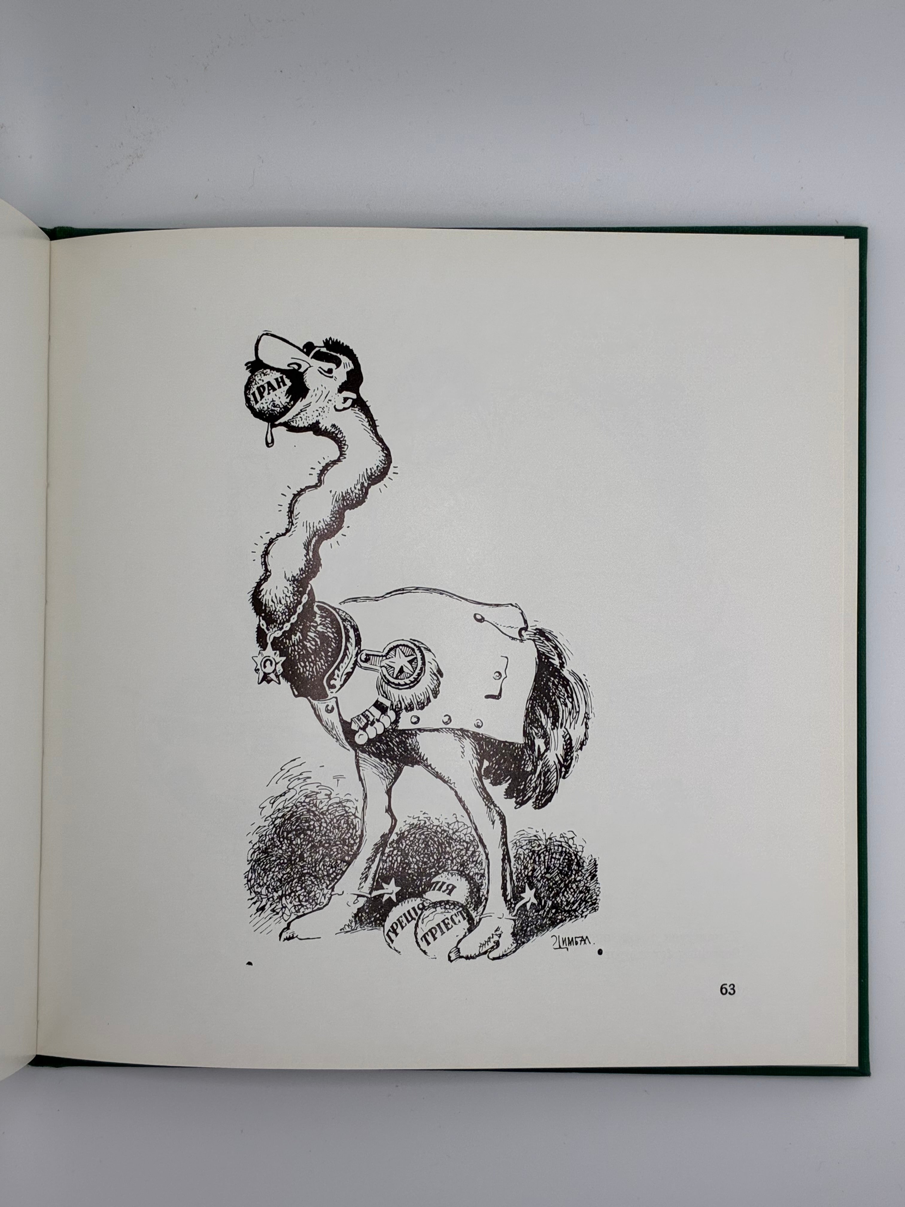 📕 Цимбал. Карикатури / Cymbal. Caricatures
Віктор Цимбал. — Нью-Джерзі: В-во Св. Софії, 1981.