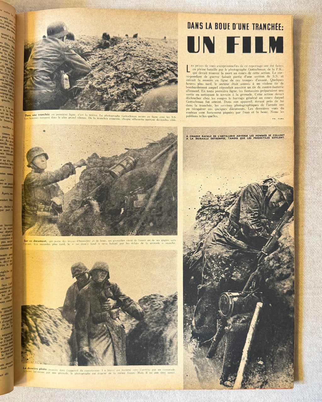 La Semaine: le grand hebdomadaire illustré français. Париж, 1942