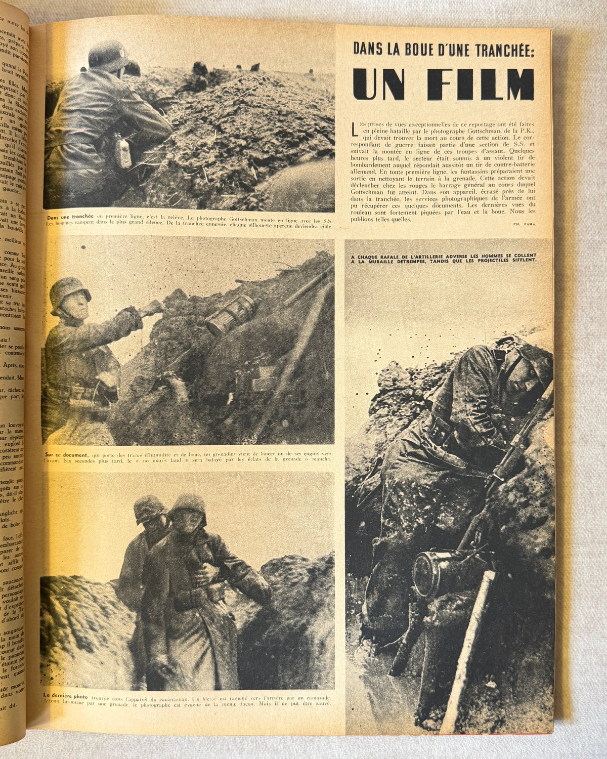 La Semaine: le grand hebdomadaire illustré français. Париж, 1942