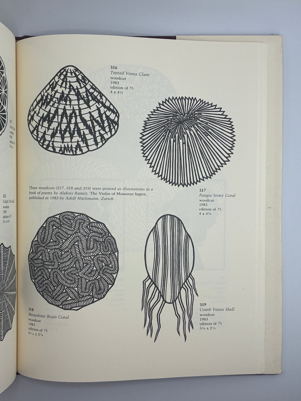 JACQUES HNIZDOVSKY: WOODCUTS AND ETCHINGS. 1987