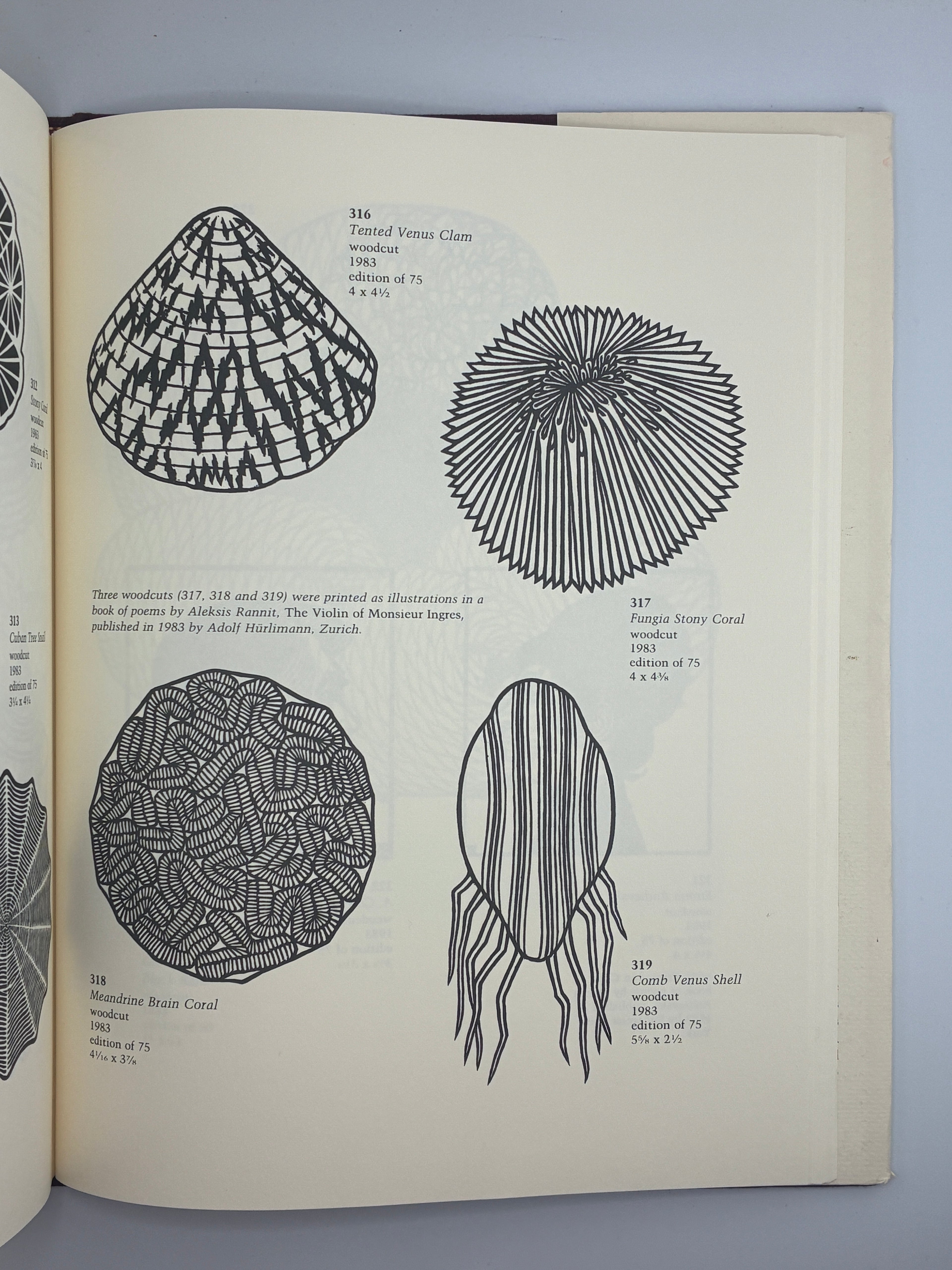 JACQUES HNIZDOVSKY: WOODCUTS AND ETCHINGS. 1987