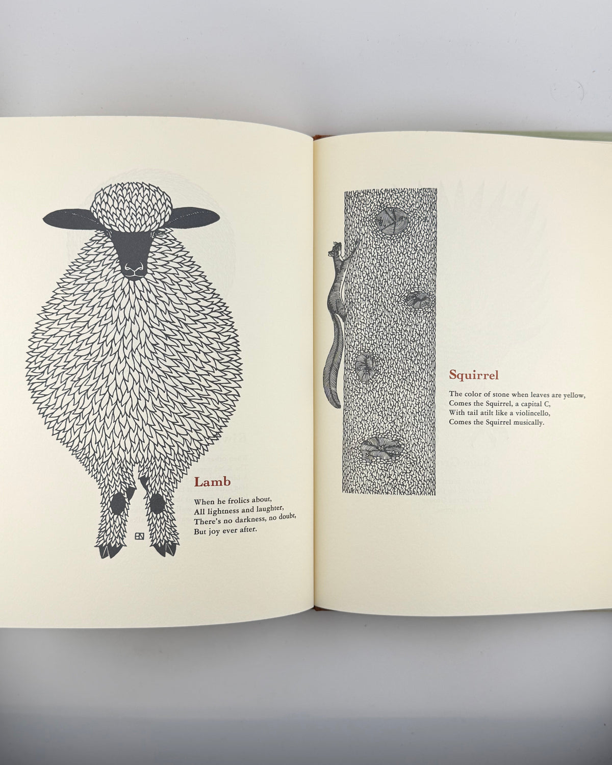 Сміт Вільям Джей, Гніздовський Яків. Birds and Beasts: поезії з дереворитами. Бостон, 1990