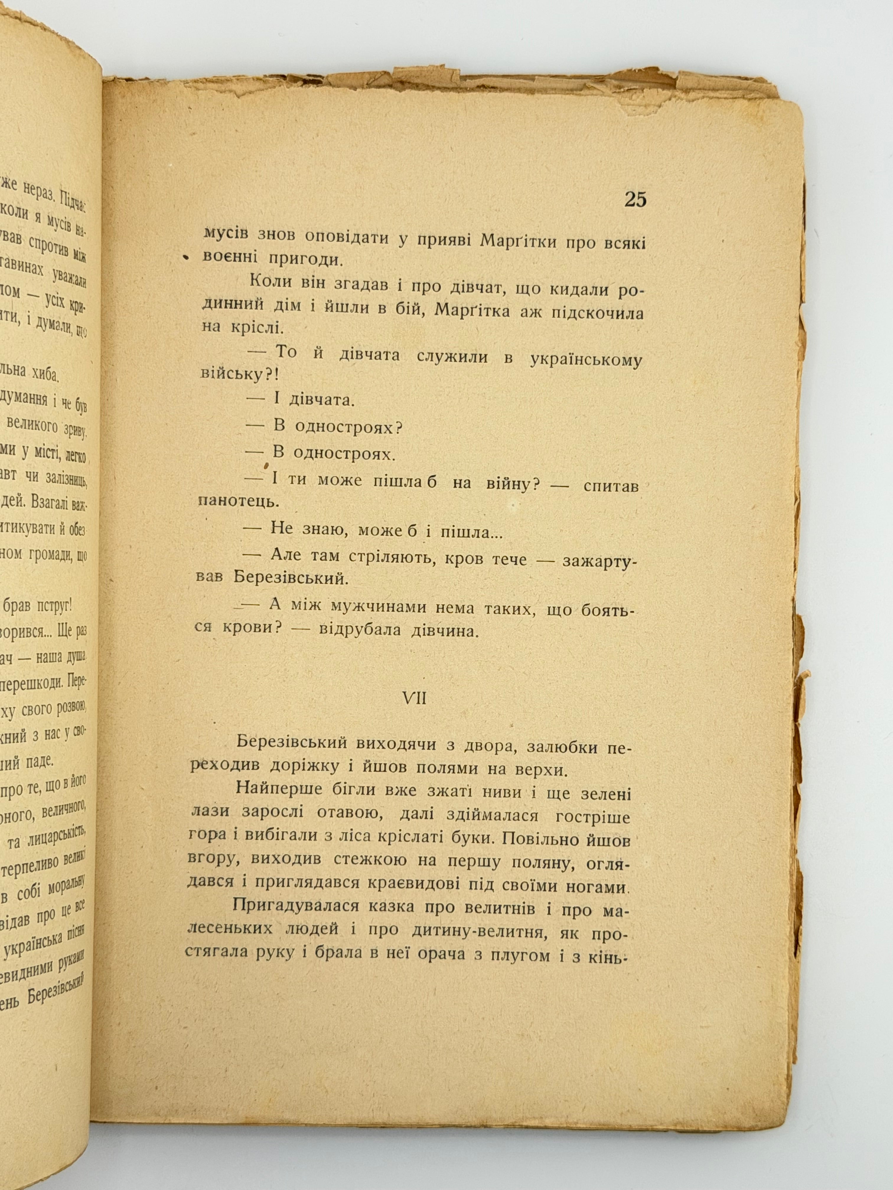 ВОЛОДИМИР БІРЧАК. НА НОВИХ ЗЕМЛЯХ. Повість.
Львів: Бібліотека «Діла», ч. 32, 1938.
