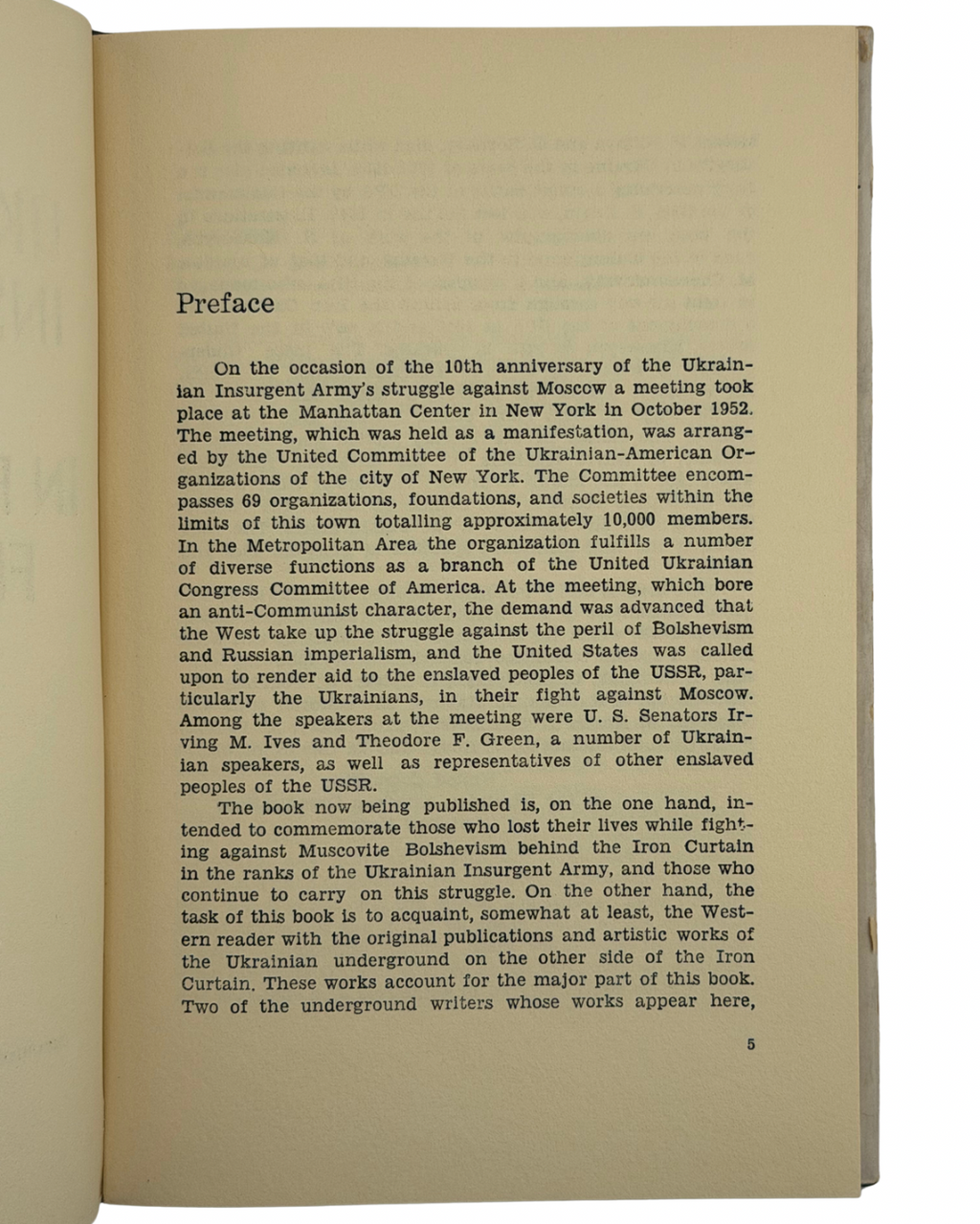 THE UKRAINIAN INSURGENT ARMY IN FIGHT FOR FREEDOM.. 1954
UNITED COMMITTEE OF THE UKRAINIAN-AMERICAN ORGANIZATIONS OF NEW YORK