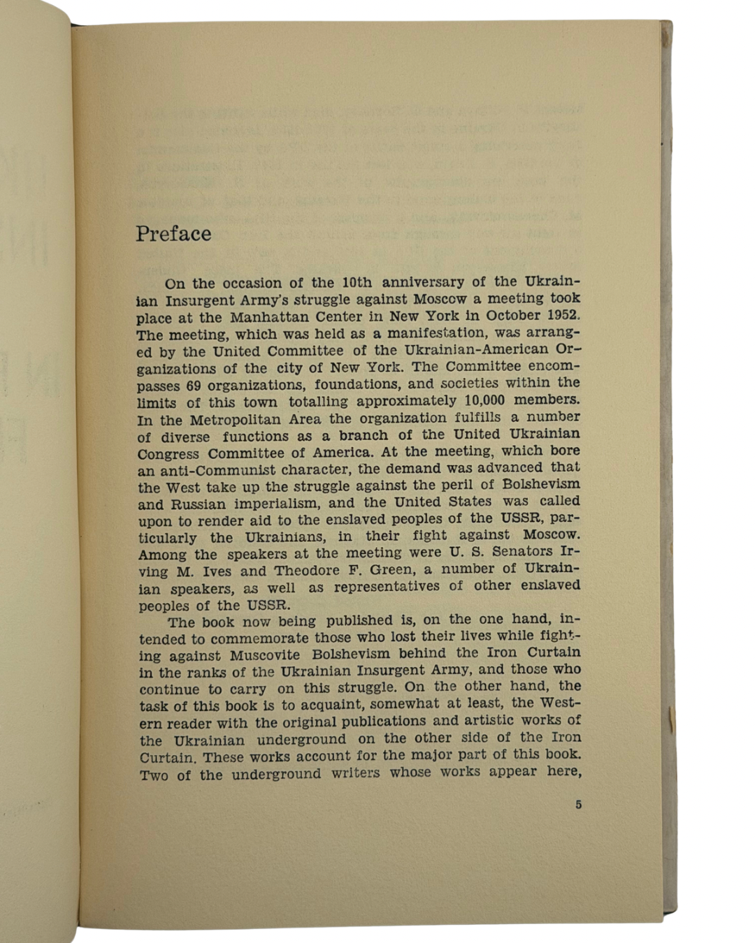 THE UKRAINIAN INSURGENT ARMY IN FIGHT FOR FREEDOM.. 1954
UNITED COMMITTEE OF THE UKRAINIAN-AMERICAN ORGANIZATIONS OF NEW YORK