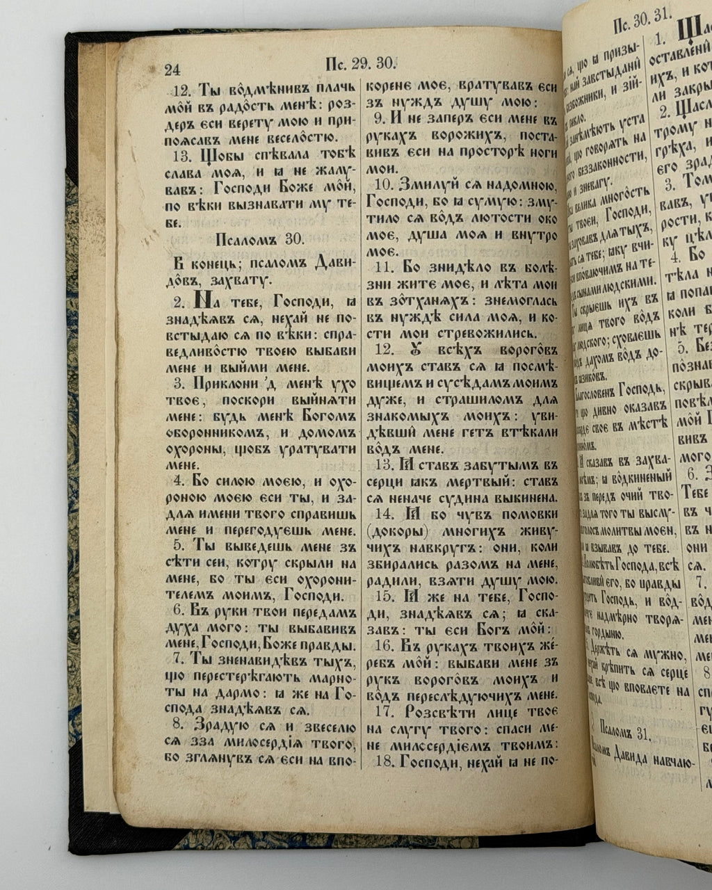 Книга псальмів: з церковно-словеньскої на мову руско-україньску дословно переложена. Відень, 1900