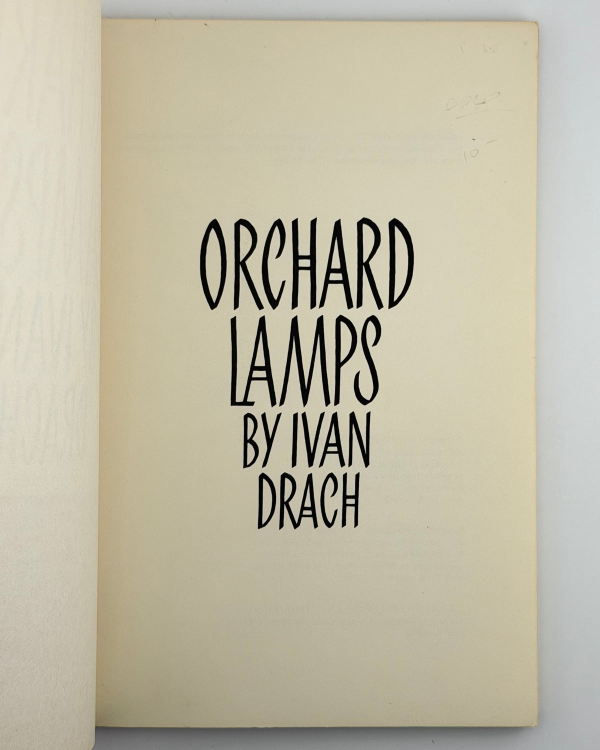 Драч Іван. Orchard Lamps. Нью-Йорк, 1978