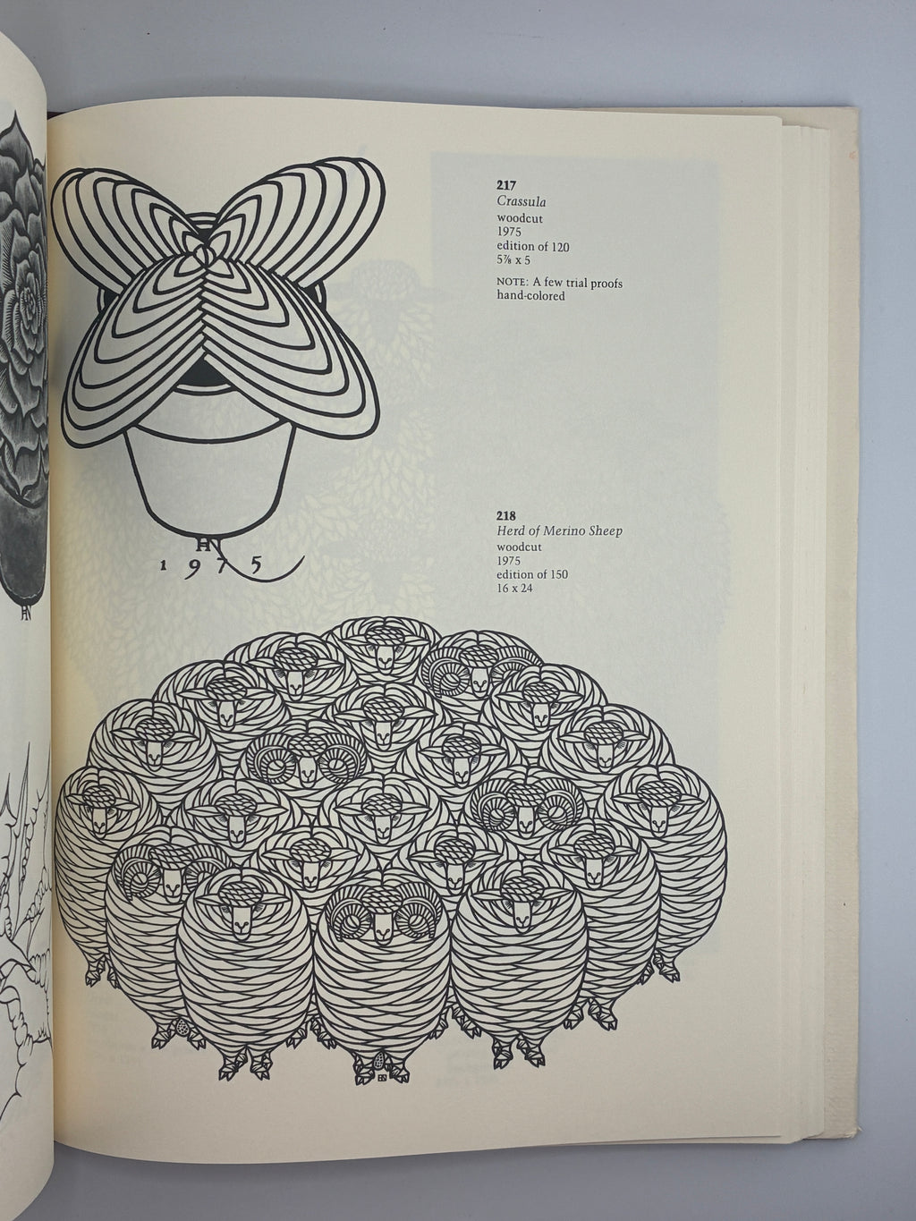 JACQUES HNIZDOVSKY: WOODCUTS AND ETCHINGS. 1987