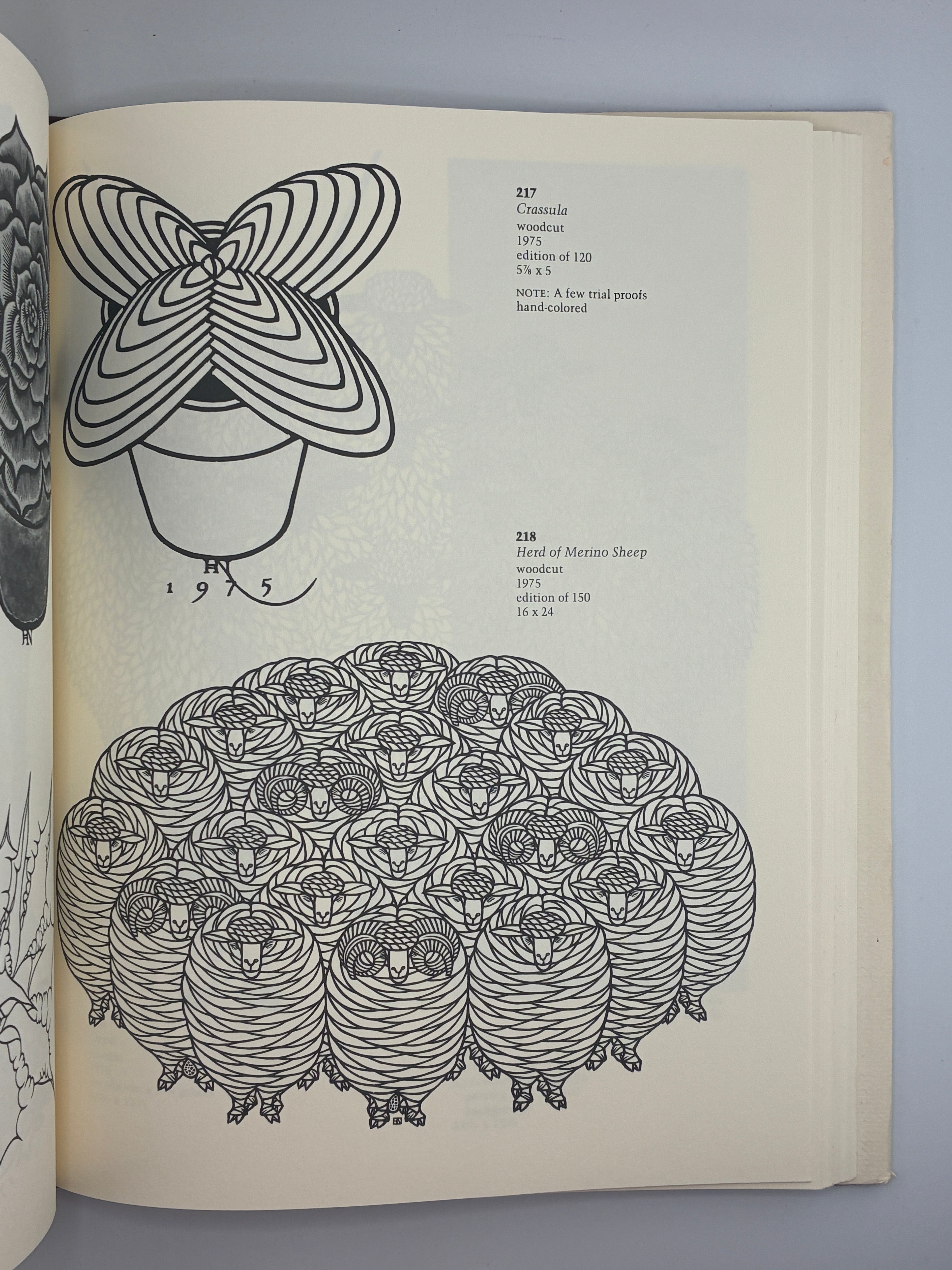 JACQUES HNIZDOVSKY: WOODCUTS AND ETCHINGS. 1987