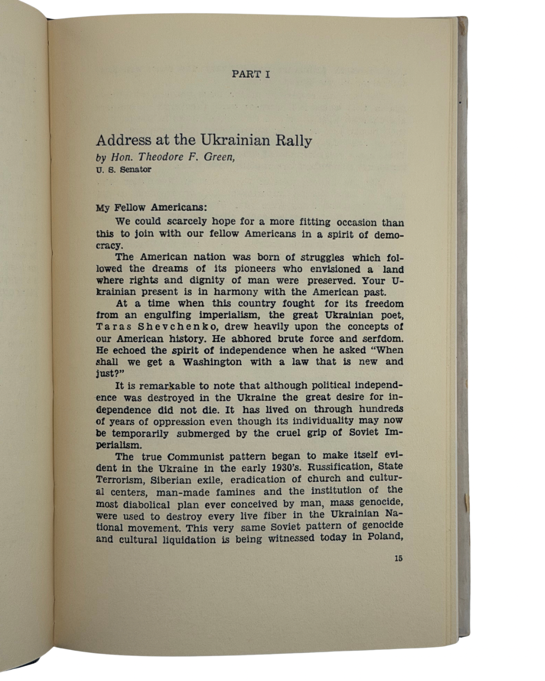 THE UKRAINIAN INSURGENT ARMY IN FIGHT FOR FREEDOM.. 1954
UNITED COMMITTEE OF THE UKRAINIAN-AMERICAN ORGANIZATIONS OF NEW YORK