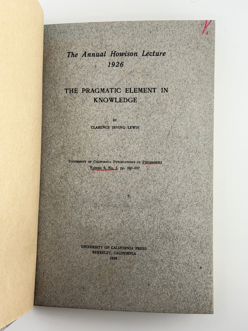 ЗБІРНИК ЛЕКЦІЙ 1922 - 1923 р.
Берклі, Каліфорнія: University of California Press.