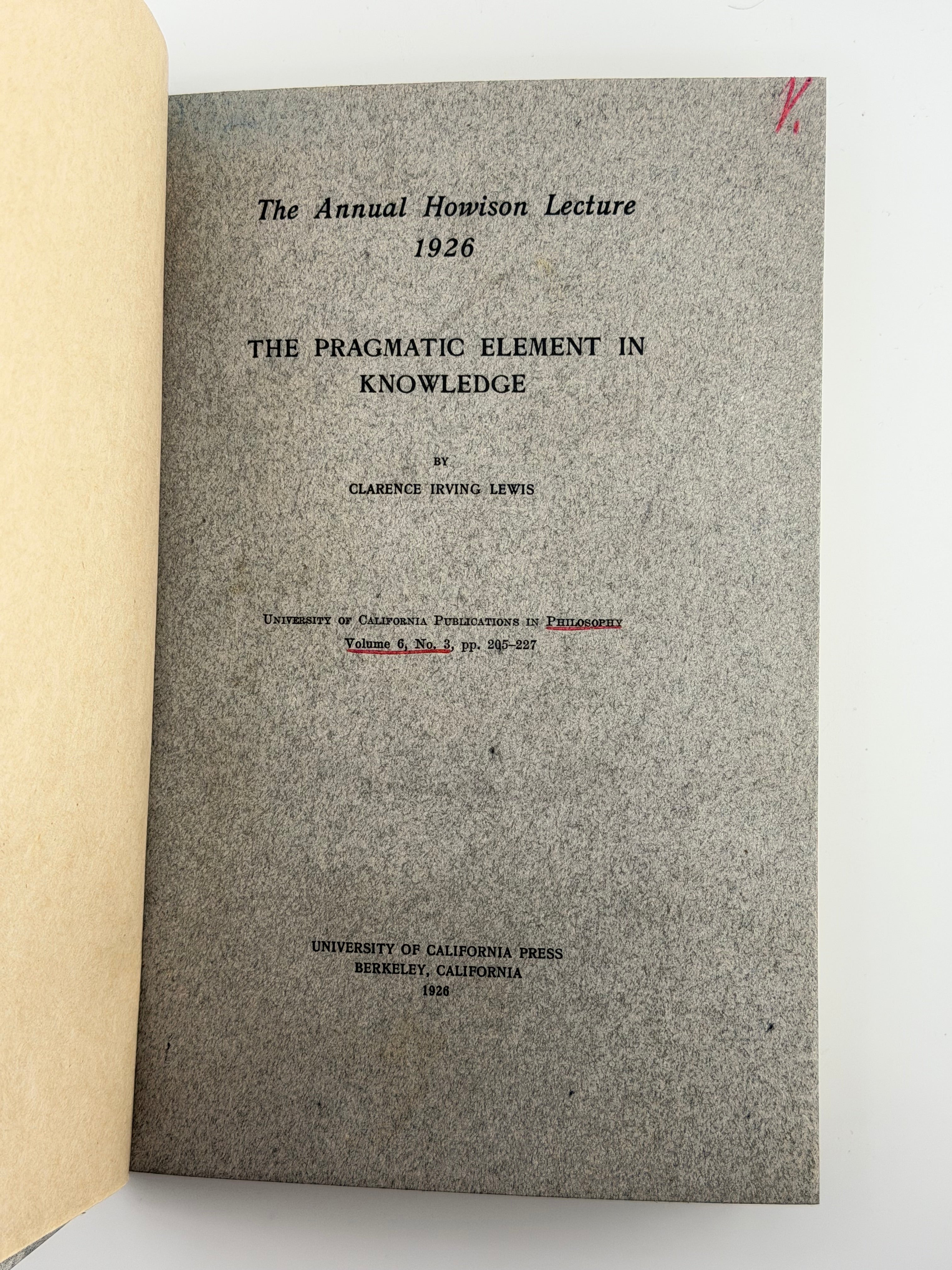 ЗБІРНИК ЛЕКЦІЙ 1922 - 1923 р.
Берклі, Каліфорнія: University of California Press.