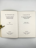 Кравців Богдан. Глосарій: сонети. Реґенсбурґ; Рутерфорд, 1949–1974