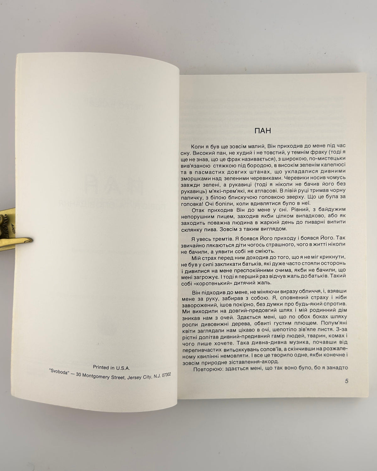 Балей Петро. Пан: повісті та оповідання. Джерзі-Сіті; Нью-Йорк, 1984