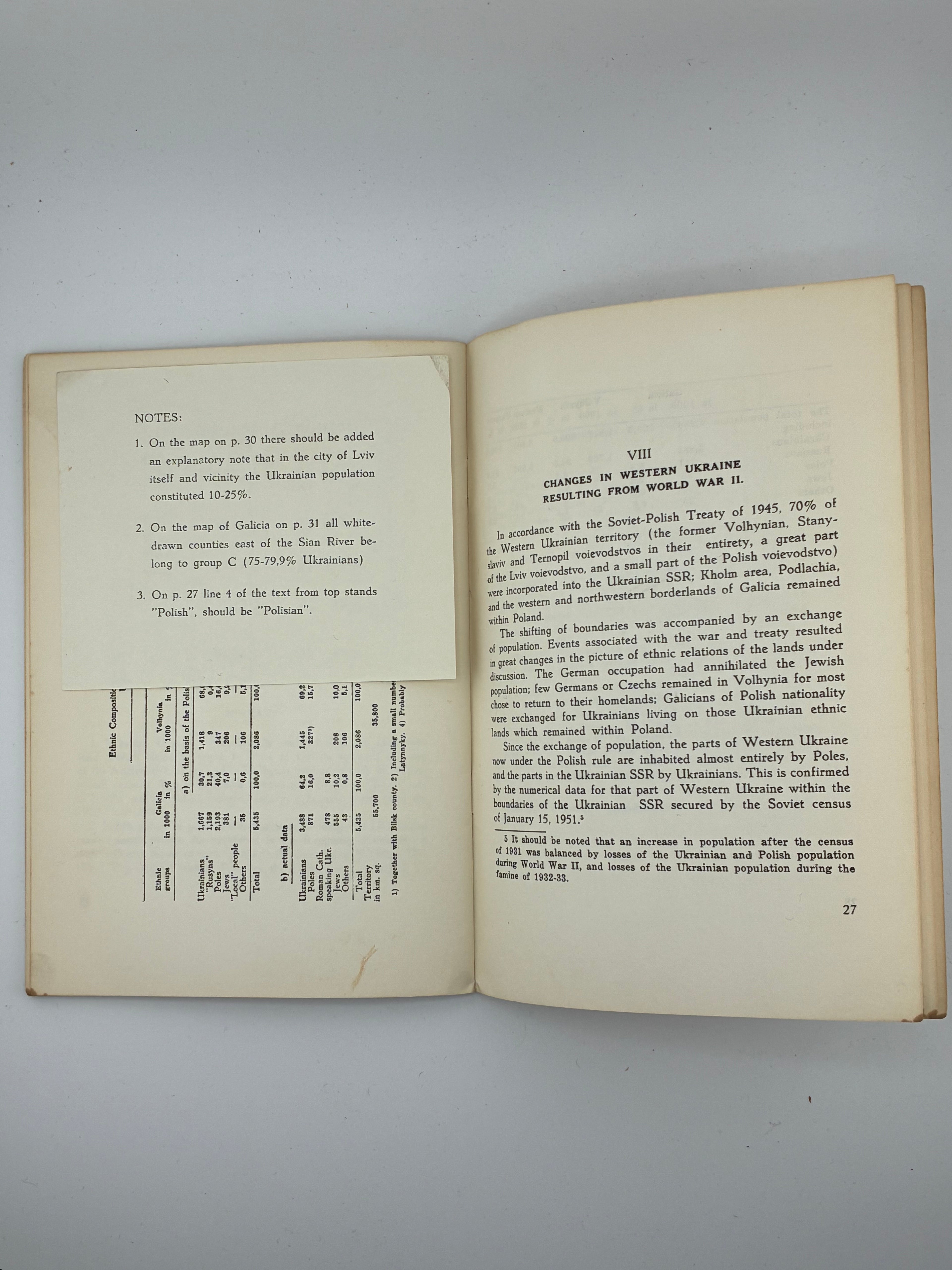 Volodymyr Kubijovyč — Western Ukraine within Poland 1920–1939 (Ethnic Relationships)
Chicago, Ill.: Ukrainian Research and Information Institute, Inc., 1963.