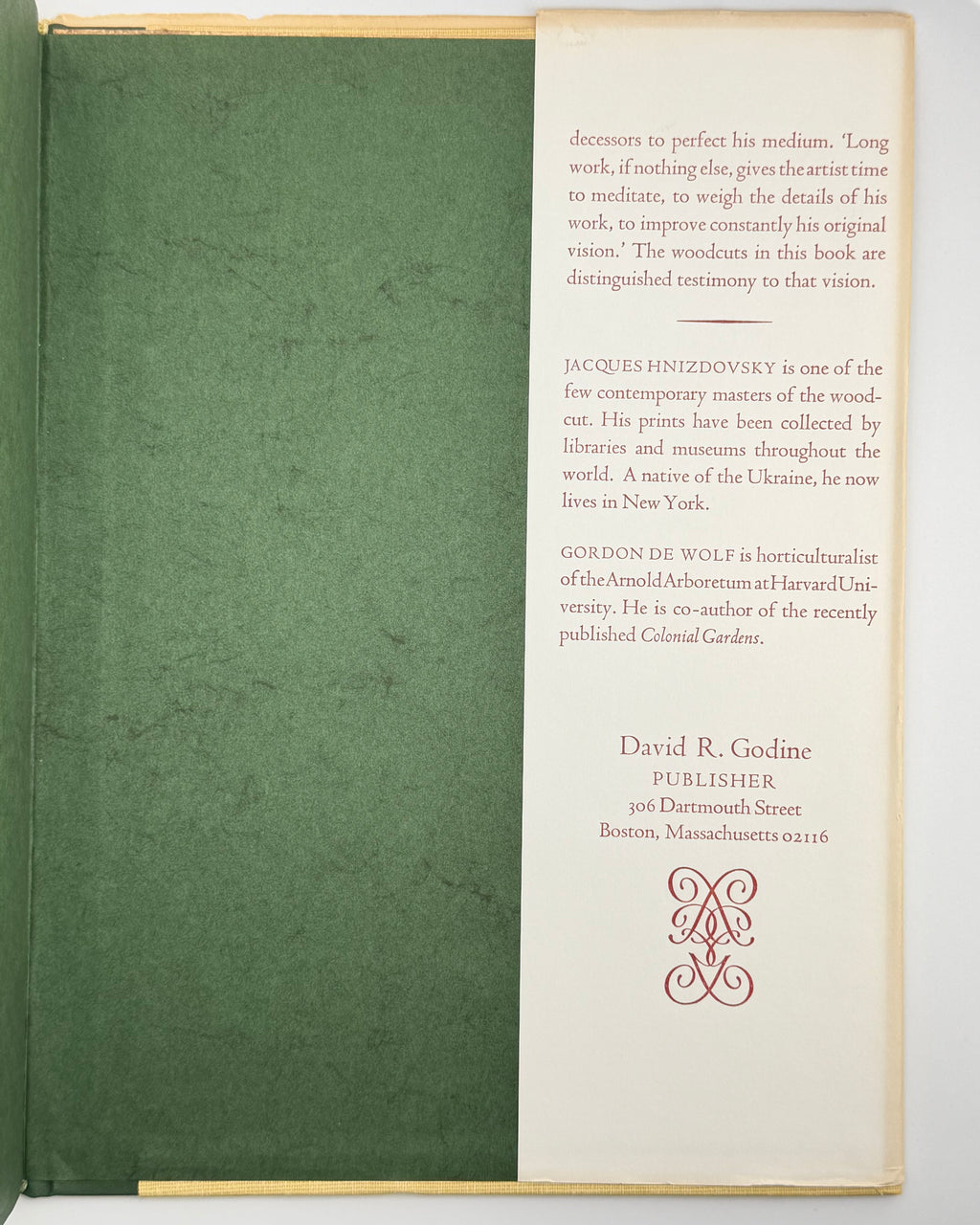 ДеВольф Гордон, Гніздовський Яків. Flora Exotica: a Collection of Flowering Plants. Бостон, 1972