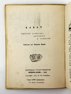 Бабай [Нижанківський Богдан]. Вірші іронічні, сатиричні і комічні. Буенос-Айрес, 1959