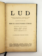 Lud: organ Polskiego Towarzystwa Ludoznawczego. T. XXXIV. Львів, 1936