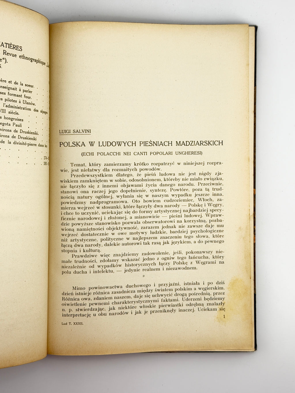 Lud: organ Polskiego Towarzystwa Ludoznawczego. T. XXXII. Львів, 1933