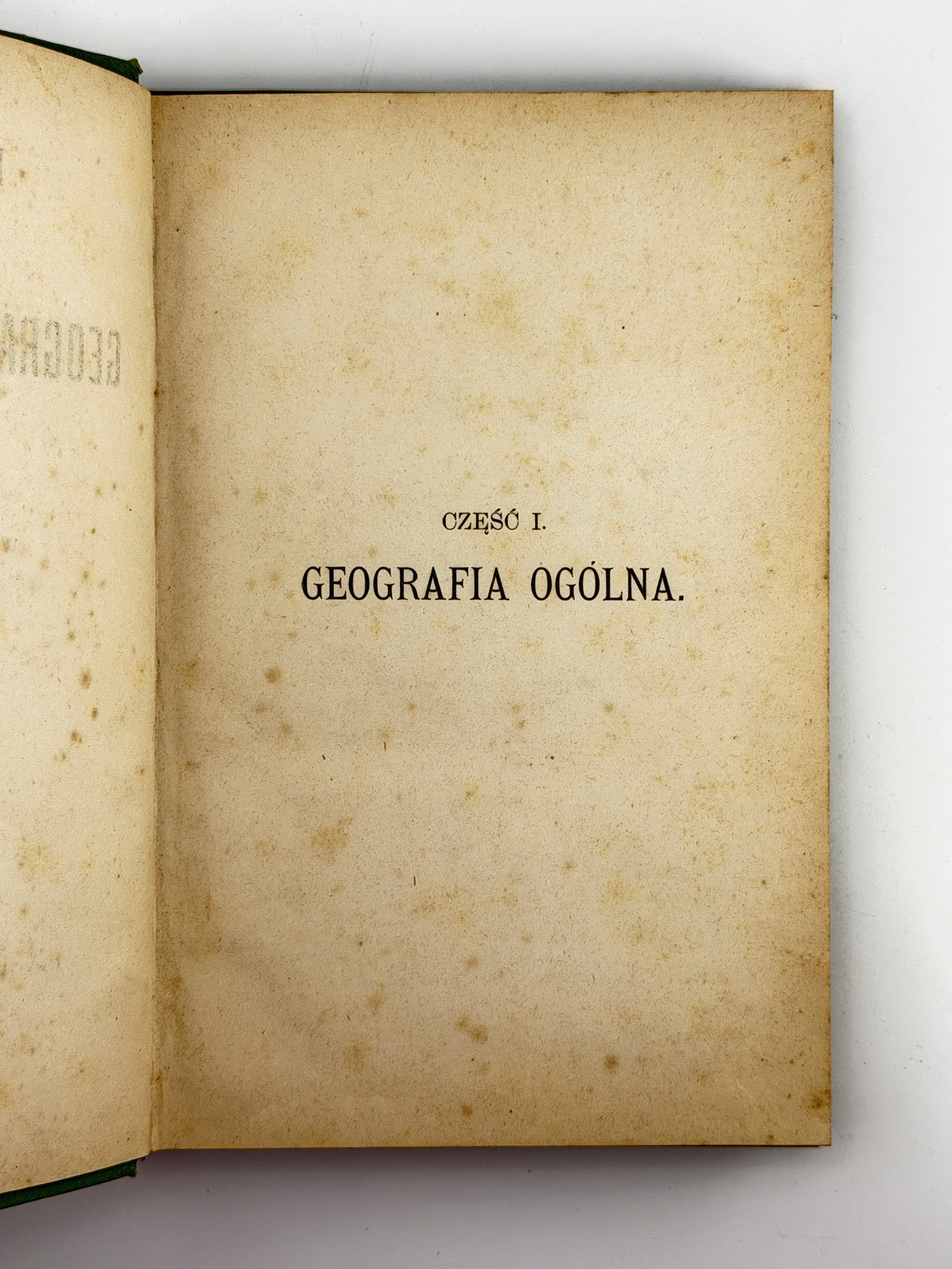 Налковський Вацлав. Podręcznik do nauki geografii powszechnej. Варшава, 1903