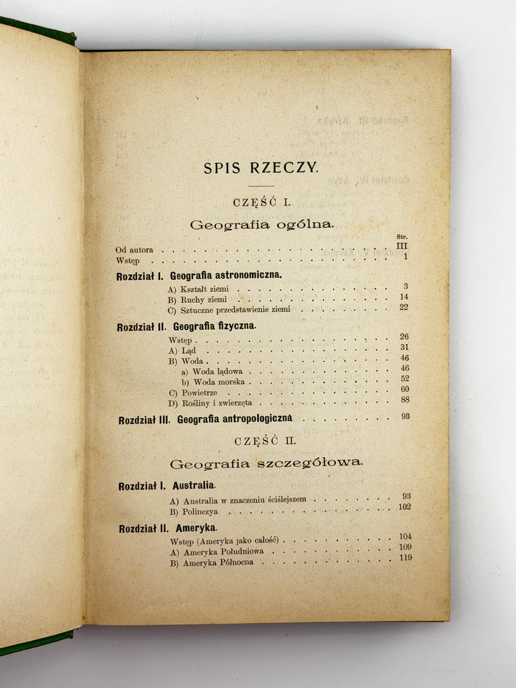 Налковський Вацлав. Podręcznik do nauki geografii powszechnej. Варшава, 1903