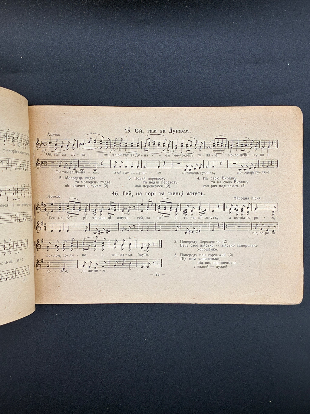 Михайло Гайворонський. Співаник для дітей дошкільного та шкільного віку. 1922