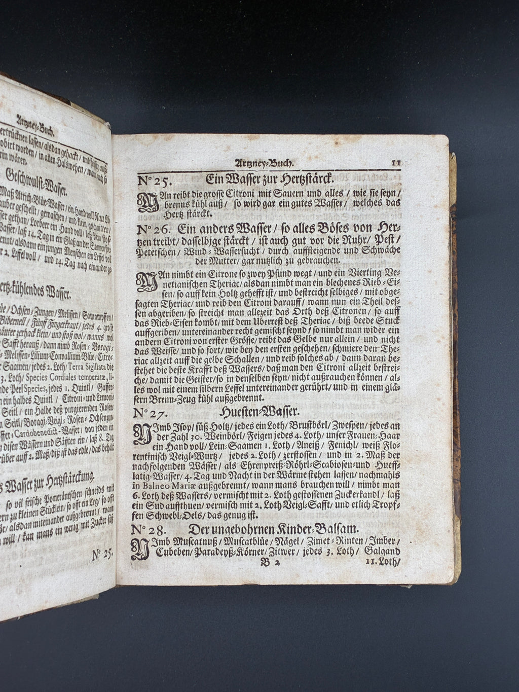 Шість книг обраних лікарів. З більш ніж 1800 рецептами ліків. Widmannstetterische Herben, 1697