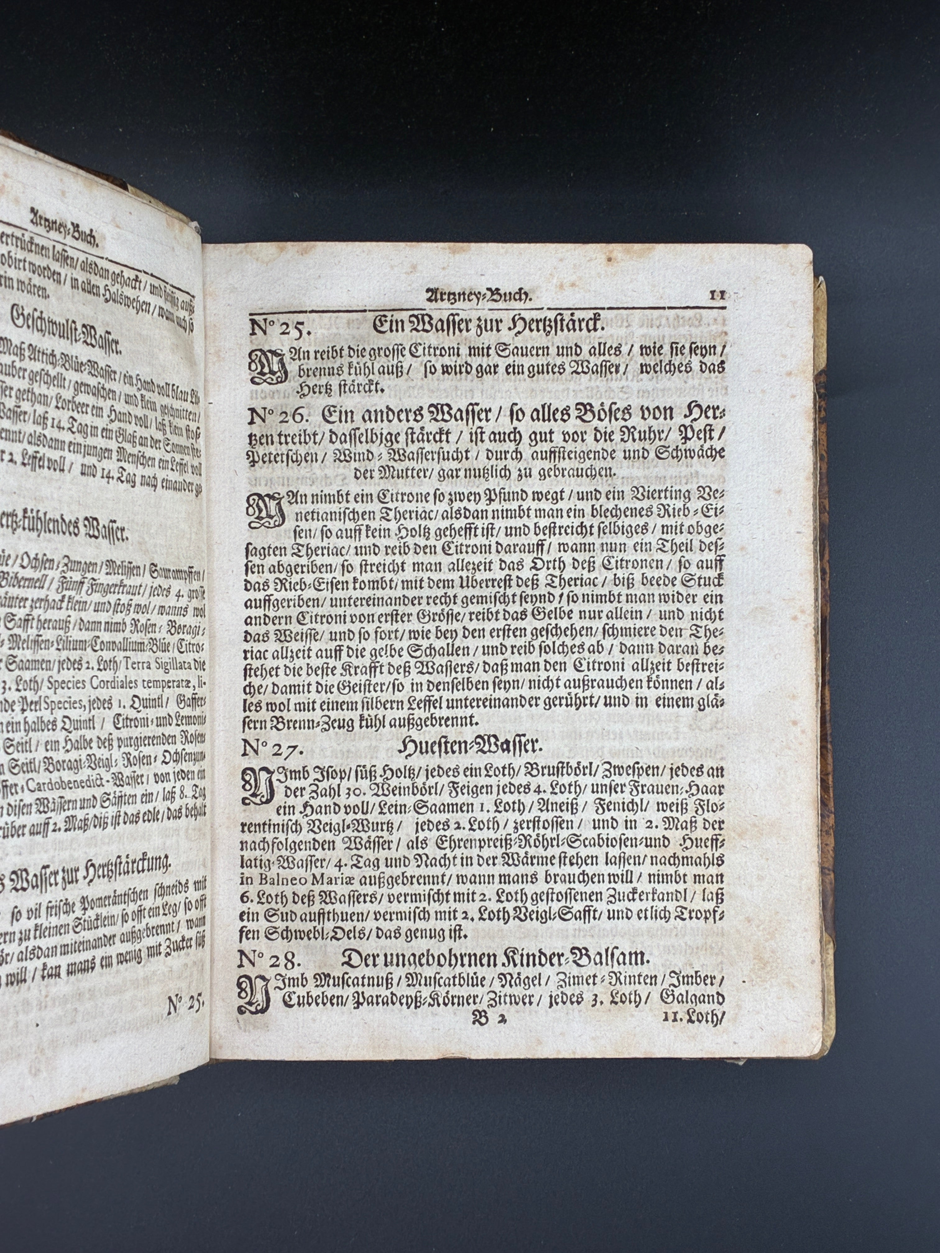 Шість книг обраних лікарів. З більш ніж 1800 рецептами ліків. Widmannstetterische Herben, 1697