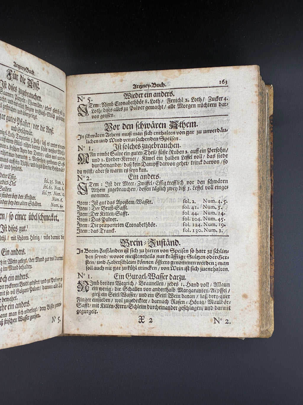 Шість книг обраних лікарів. З більш ніж 1800 рецептами ліків. Widmannstetterische Herben, 1697
