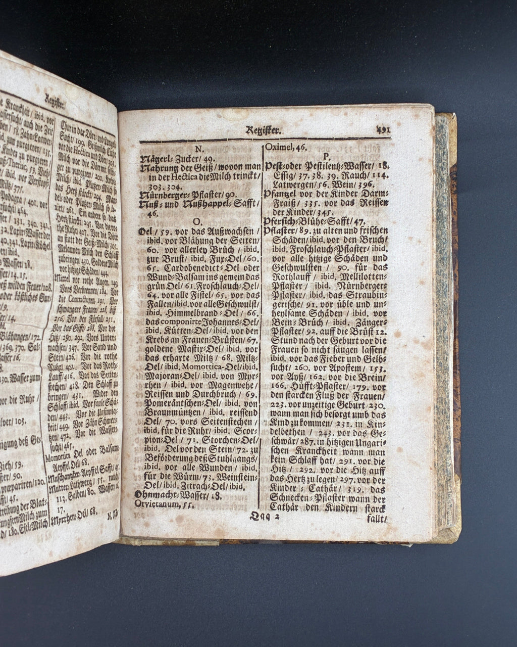 Granat-Apffel des Christlichen Samaritans: збірник лікарських рецептів. Відень; Ґрац, 1697