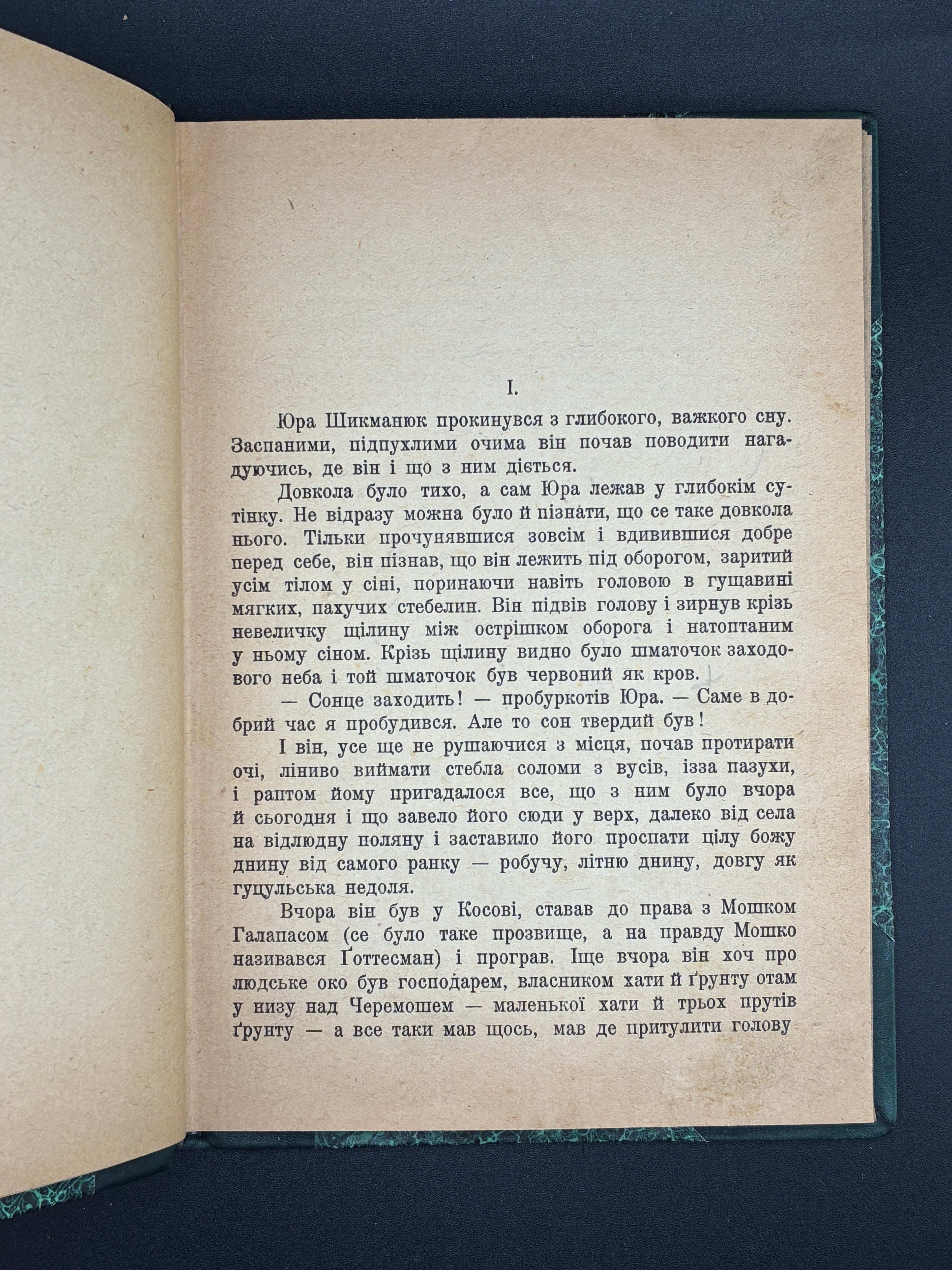 Іван Франко. Як Юра Шикманюк брів Черемош. Терен у нозі. НТШ, 1923