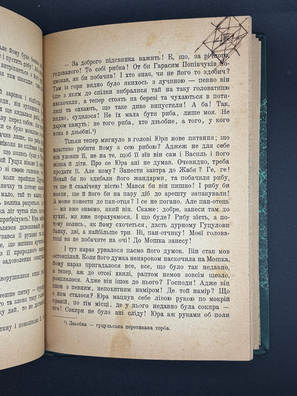 Іван Франко. Як Юра Шикманюк брів Черемош. Терен у нозі. НТШ, 1923