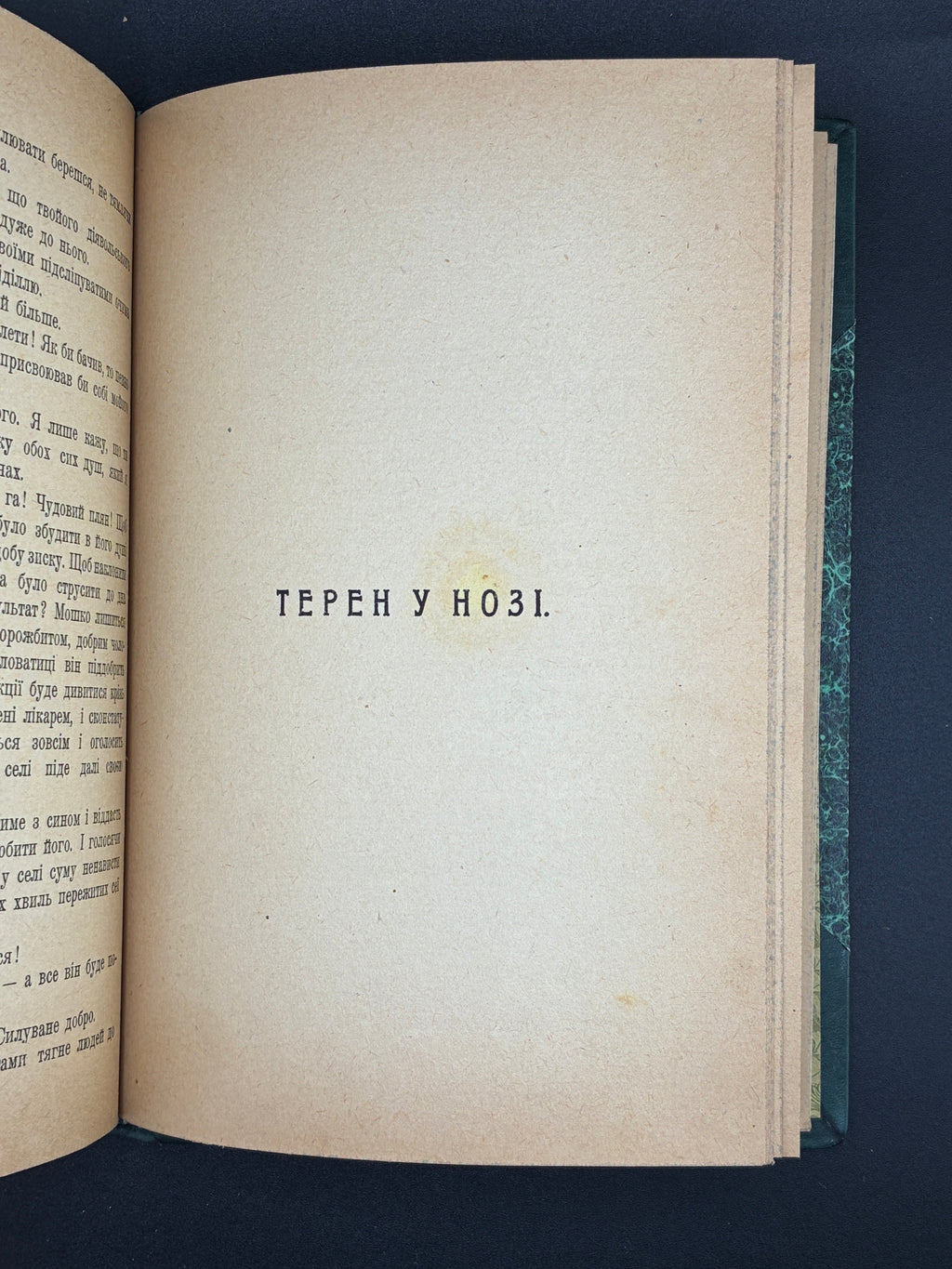 Іван Франко. Як Юра Шикманюк брів Черемош. Терен у нозі. НТШ, 1923
