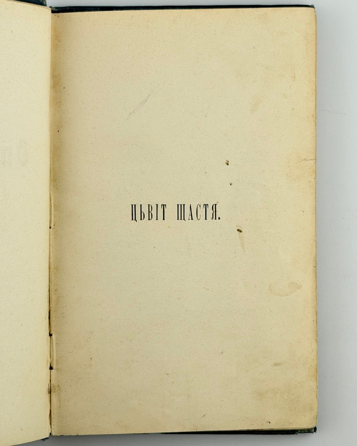 Лепкий. Оповіданя, Львів 1901 — шмуцтитул «Цьвіт щастя»